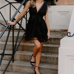 Black Mable tulle dress